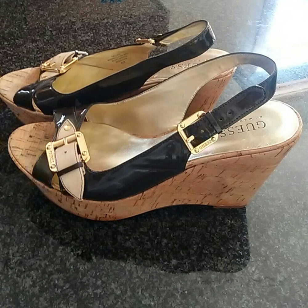Guess cork wedges - Picture 2 of 4